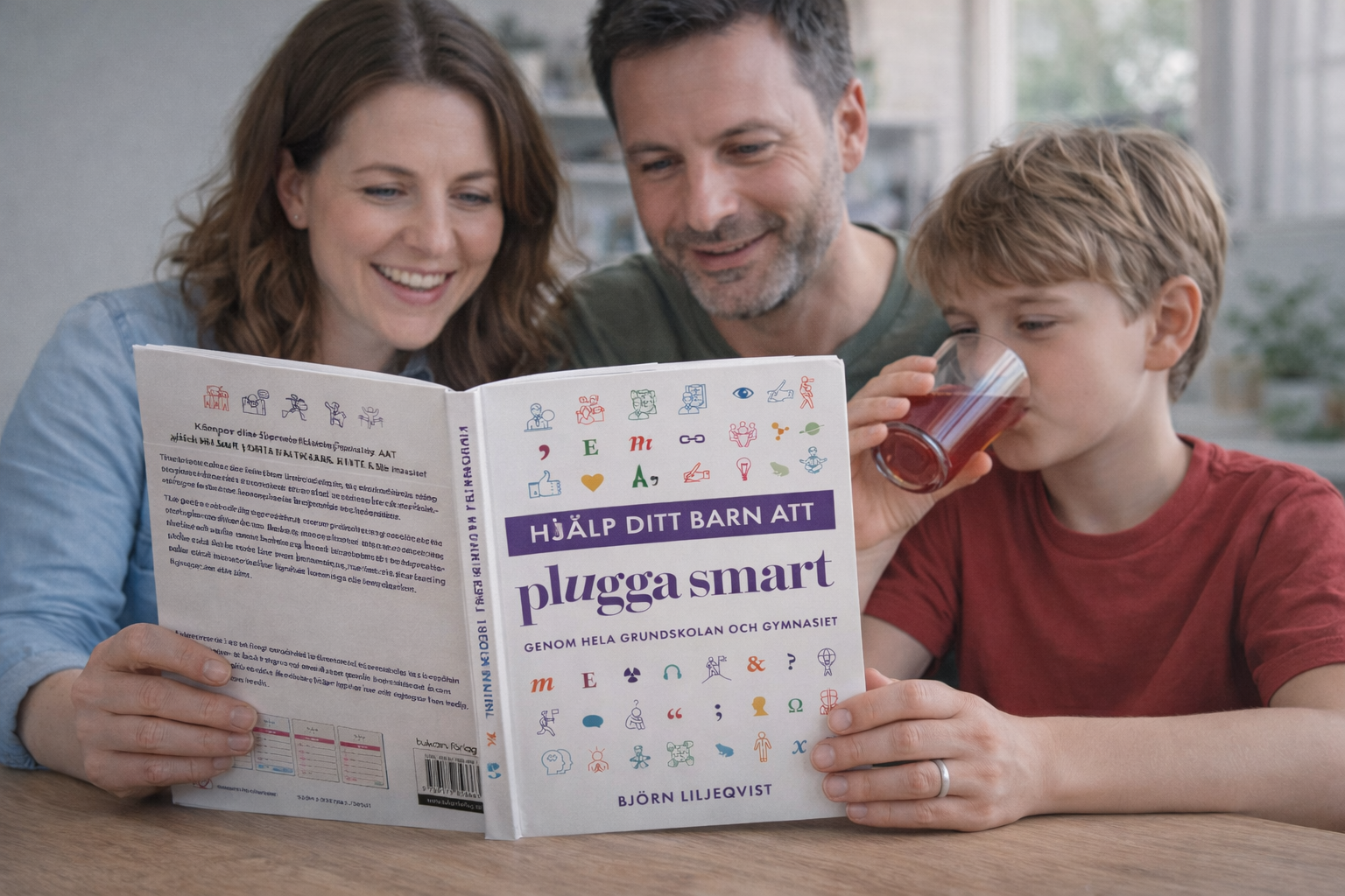 Omslag: Hjälp ditt barn att plugga smart